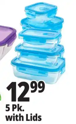 Ocean State Job Lot Glass Food Storage Container 19 oz offer