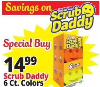 Ocean State Job Lot Scrub Daddy 6 Ct. Colors offer