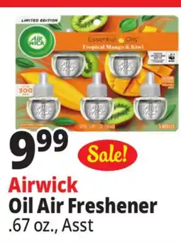 Ocean State Job Lot Air Wick Plug-In Simply Cotton Scented Oil Refills 5 Count offer