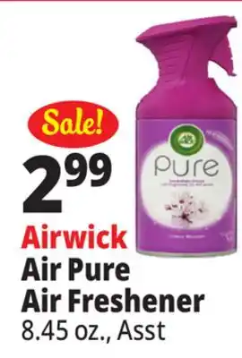 Ocean State Job Lot Airwick Air Pure Air Freshener offer