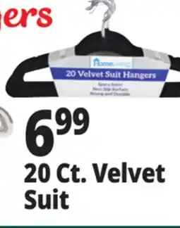 Ocean State Job Lot 20 Ct. Velvet Suit Hangers offer