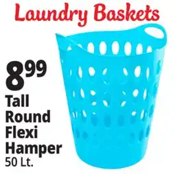 Ocean State Job Lot Tall Round Flexi Hamper offer