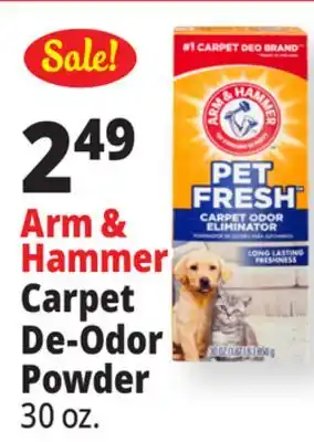 Ocean State Job Lot Arm & Hammer Pet Fresh Carpet Odor Eliminator 30 oz offer