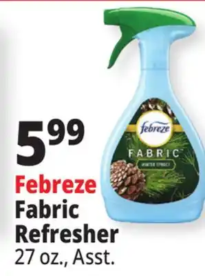 Ocean State Job Lot Febreze Fabric Refresher offer