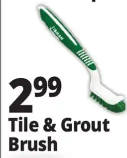 Ocean State Job Lot Libman Tile and Grout Brush offer