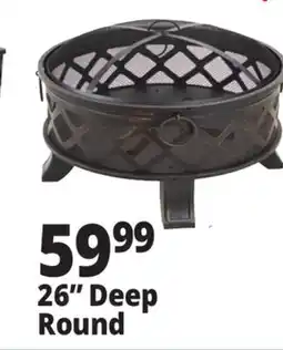 Ocean State Job Lot Outdoor Living Accents Deep Bowl Fire Pit 26 offer