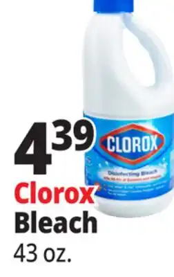 Ocean State Job Lot Clorox Disinfecting Bleach 43 oz offer