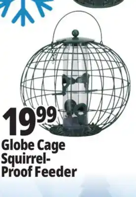 Ocean State Job Lot Yankee Trader Globe Cage Squirrel Proof Bird Feeder offer