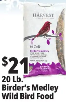 Ocean State Job Lot Harvest Birder's Medley Wild Bird Food 20 lbs offer