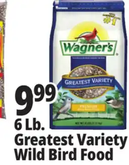 Ocean State Job Lot Wagner's Greatest Variety Deluxe Wild Bird Food 6 lbs offer