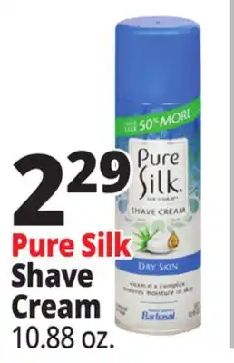 Ocean State Job Lot Pure Silk Shave Cream offer