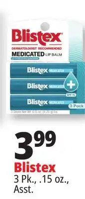 Ocean State Job Lot Blistex Medicated Lip Balm 3 Count offer