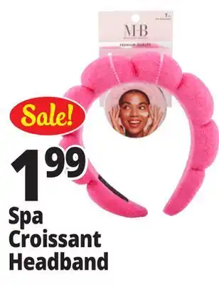 Ocean State Job Lot Spa Croissant Headband offer