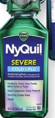 Ocean State Job Lot Vicks NyQuil Severe Cold & Flu offer