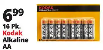 Ocean State Job Lot Kodak Xtralife 12x Alkaline AA Batteries 16 Count offer