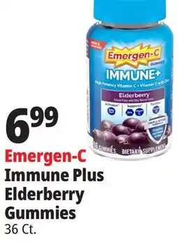 Ocean State Job Lot Emergen-C Immune Plus Elderberry Gummies offer