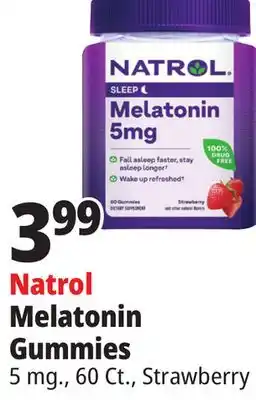 Ocean State Job Lot Natrol Melatonin Gummies offer