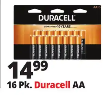 Ocean State Job Lot Duracell Alkaline AA Batteries 16-Pack offer