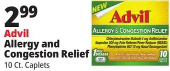 Ocean State Job Lot Advil Allergy and Congestion Relief offer