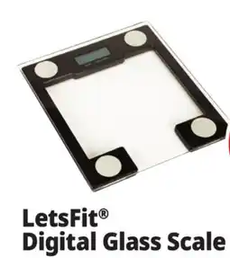 Ocean State Job Lot LetsFit Digital Glass Scale offer