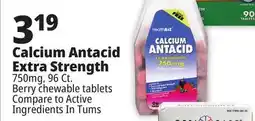 Ocean State Job Lot Calcium Antacid 750 mg Tablets 96 Count offer