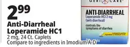 Ocean State Job Lot Geri-Care 2 mg Loperamide HCI Anti-Diarrheal Caplets 24 Caplets offer