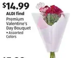 Aldi Premium Valentine's Day Bouquet offer