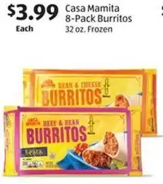 Aldi Casa Mamita Burritos offer