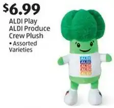 Aldi ALDI Play Produce Crew Plush offer