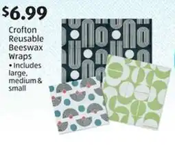 Aldi Crofton Reusable Beeswax Wraps offer