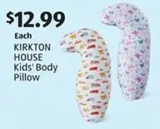 Aldi KIRKTON HOUSE Kids' Body Pillow offer