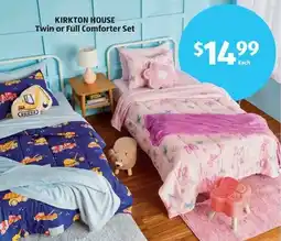 Aldi KIRKTON HOUSE Twin or Full Comforter Set offer