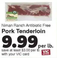 Harris Teeter Pork Tenderloin offer