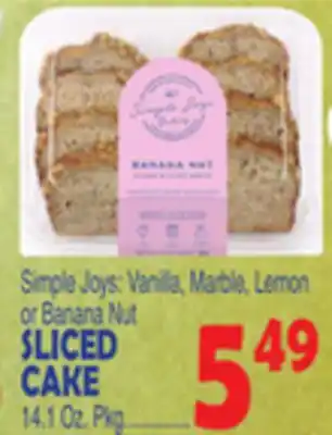 Bravo Supermarkets SLICED CAKE offer