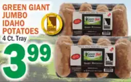 Bravo Supermarkets GREEN GIANT JUMBO IDAHO POTATOES offer