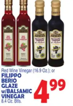 Bravo Supermarkets FILIPPO BERIO GLAZE W/BALSAMIC VINEGAR offer