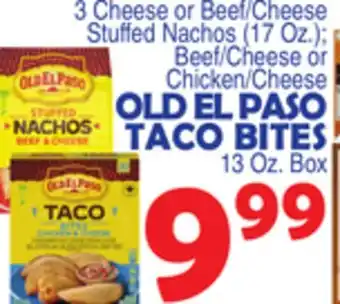 Bravo Supermarkets OLD EL PASO TACO BITES offer