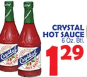 Bravo Supermarkets CRYSTAL HOT SAUCE offer