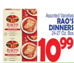 Bravo Supermarkets RAO'S DINNERS offer