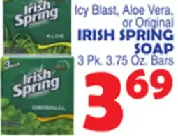 Bravo Supermarkets IRISH SPRING SOAP offer