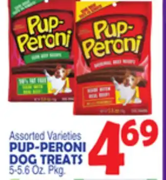 Bravo Supermarkets PUP-PERONI DOG TREATS offer