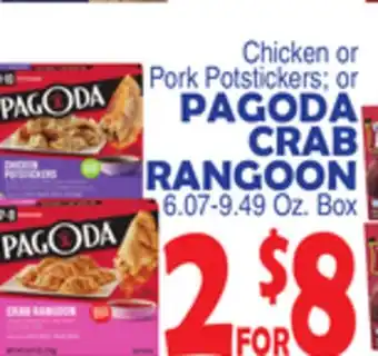 Bravo Supermarkets PAGODA CRAB RANGOON offer