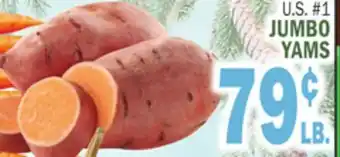 Bravo Supermarkets JUMBO YAMS offer