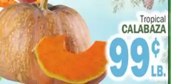 Bravo Supermarkets Tropical CALABAZA offer