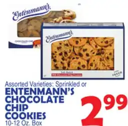 Bravo Supermarkets ENTENMANN'S CHOCOLATE CHIP COOKIES offer