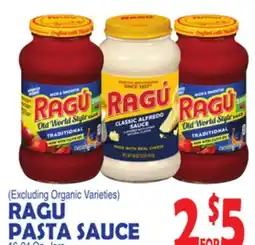 Bravo Supermarkets RAGU PASTA SAUCE offer