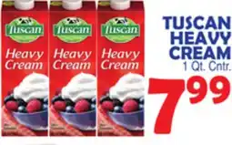 Bravo Supermarkets TUSCAN HEAVY CREAM offer