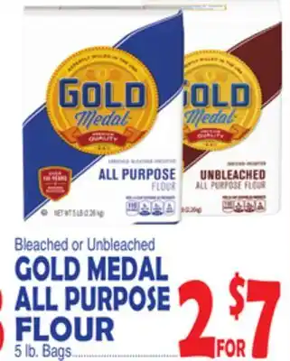 Bravo Supermarkets GOLD MEDAL ALL PURPOSE FLOUR offer