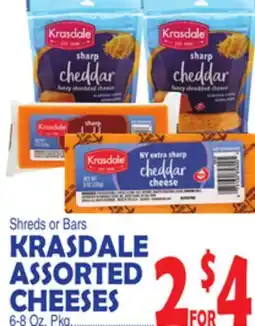 Bravo Supermarkets KRASDALE ASSORTED CHEESES offer