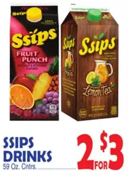 Bravo Supermarkets SSIPS DRINKS offer